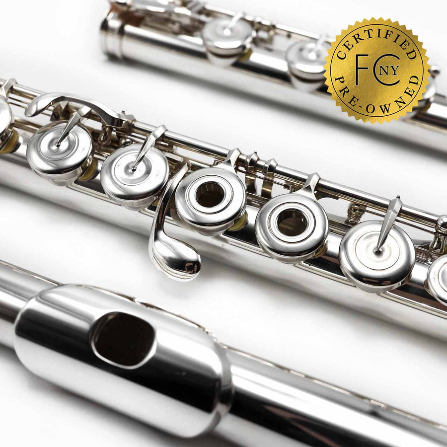 Muramatsu DS #65106 - Silver Flute, inline G, B footjoint