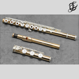 Nagahara Handmade Custom 18K Gold Flute with Silver Keys - New