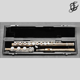 Nagahara Handmade Custom 18K Gold Flute with Silver Keys - New