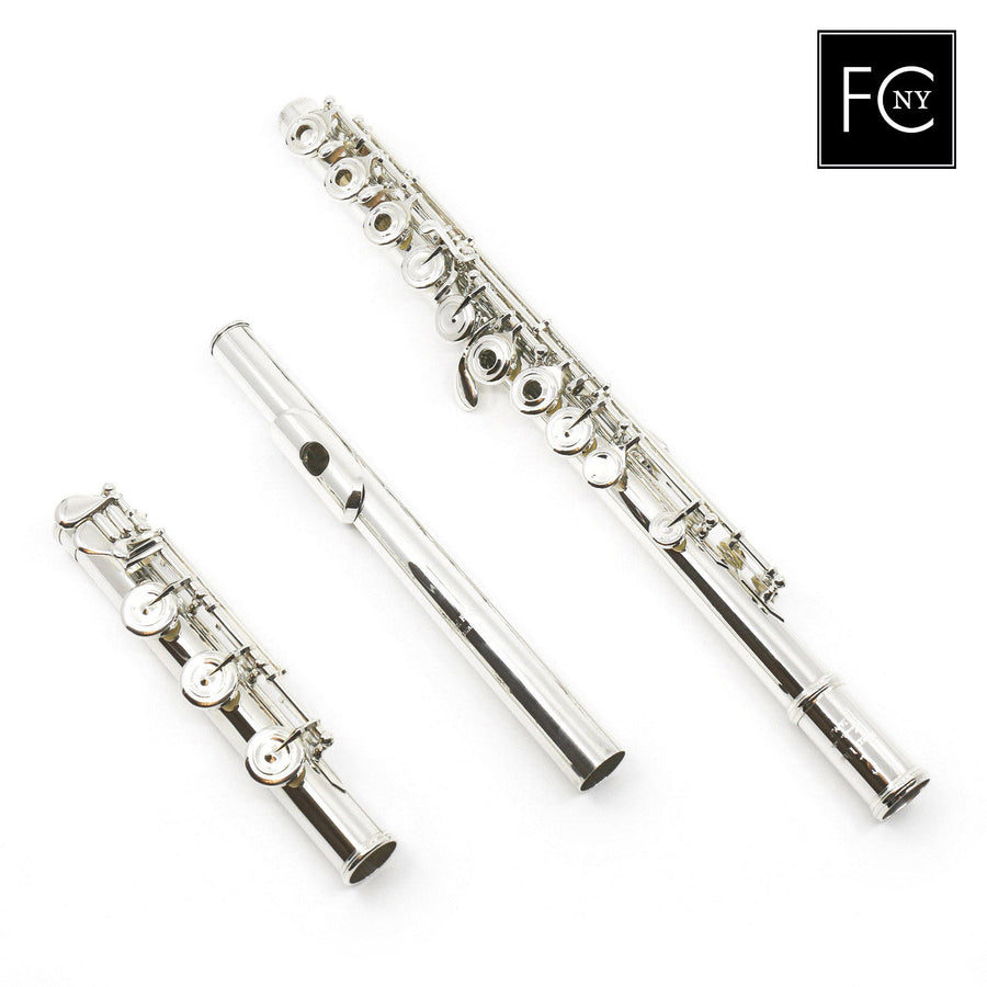 Pearl Handmade Cantabile Flute in Silver  New 
