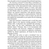 Anatomy of Sound: An Invitation to Discover the Inner Musician