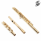 Verne Q. Powell Handmade Custom Flute in 18K Rose Gold with Gold Mechanism - New