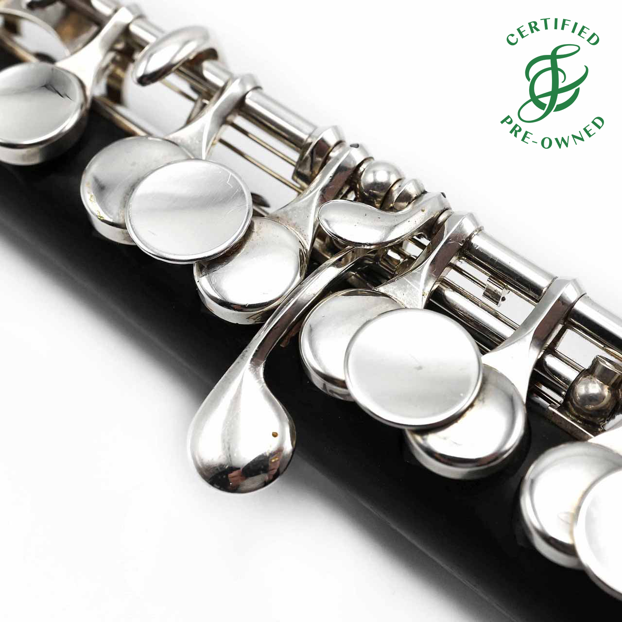 Powell Handmade Piccolo 4496 Grenadilla wood body, sterling silver