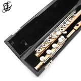 Verne Q. Powell Handmade Custom Flute in 14K Gold with Silver Mechanism - New