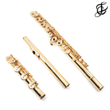 Verne Q. Powell Handmade Custom Flute in 14K Gold with Gold Mechanism - New