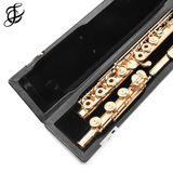 Verne Q. Powell Handmade Custom Flute in 14K Gold with Gold Mechanism - New