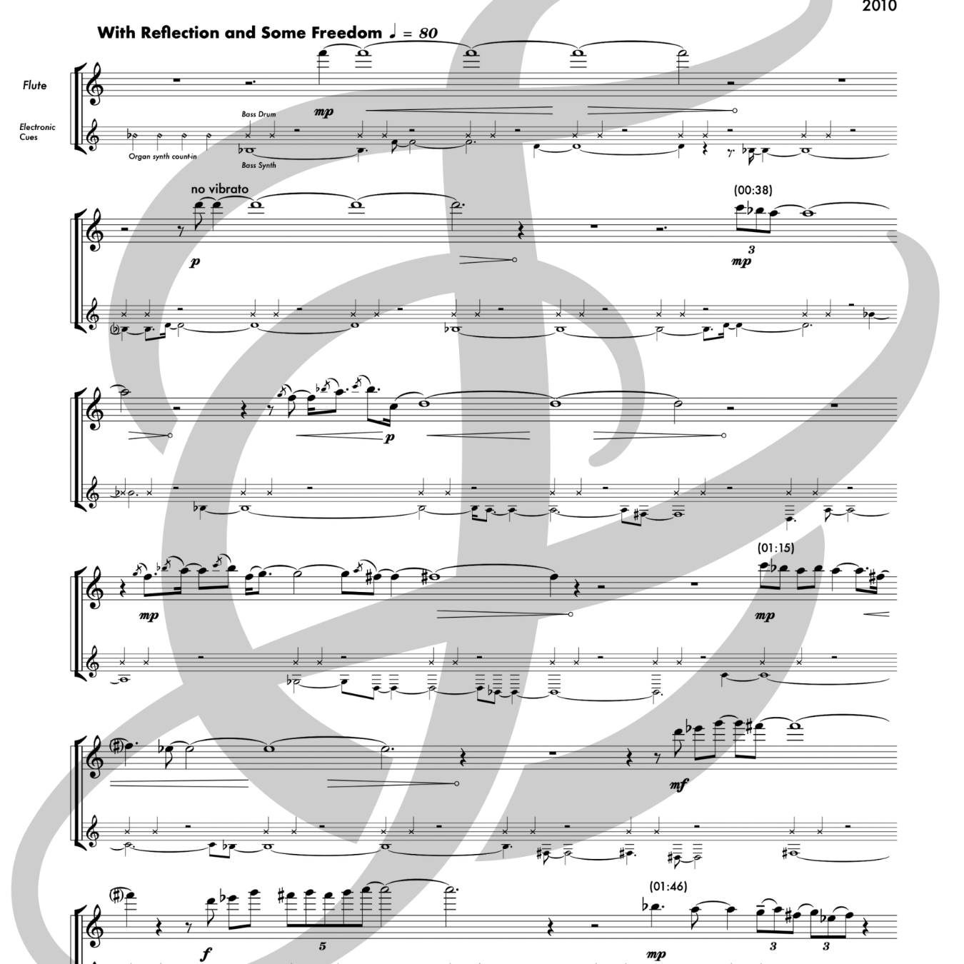 Pray (Flute Alone and Electronics)