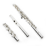 Pearl Handmade Cantabile Flute in Silver - New