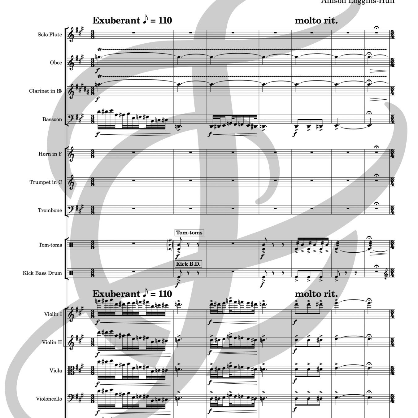 Rhapsody on a Theme by Joni (Flute and Chamber Orchestra)