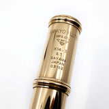 Sankyo #03152 - 14K gold flute, inline G, split E mechanism, B footjoint