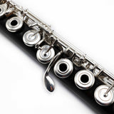 Sankyo Handmade Flute in Grenadilla Wood #0324 - Offset G, split E mechanism, B footjoint
