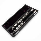 Sankyo Handmade Flute in Grenadilla Wood #0324 - Offset G, split E mechanism, B footjoint