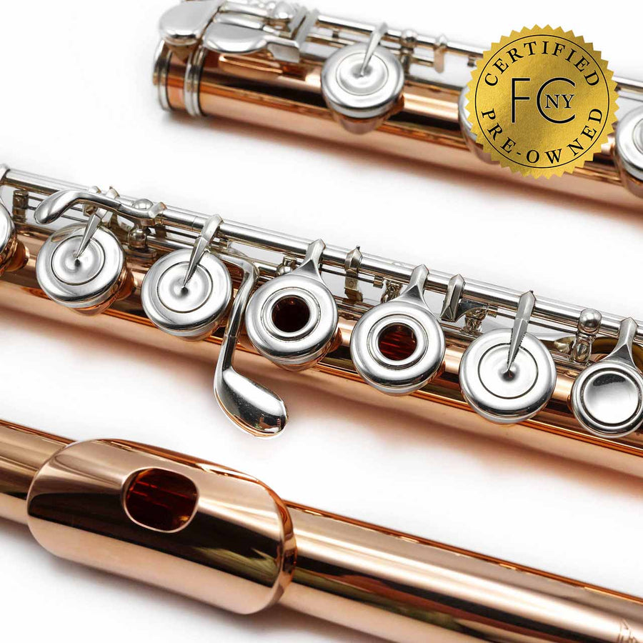 Sankyo #83468 - 10K gold flute, inline G, B footjoint