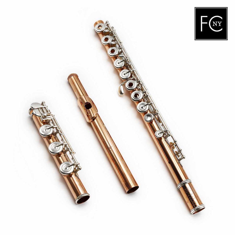 Sankyo #83468 - 10K gold flute, inline G, B footjoint