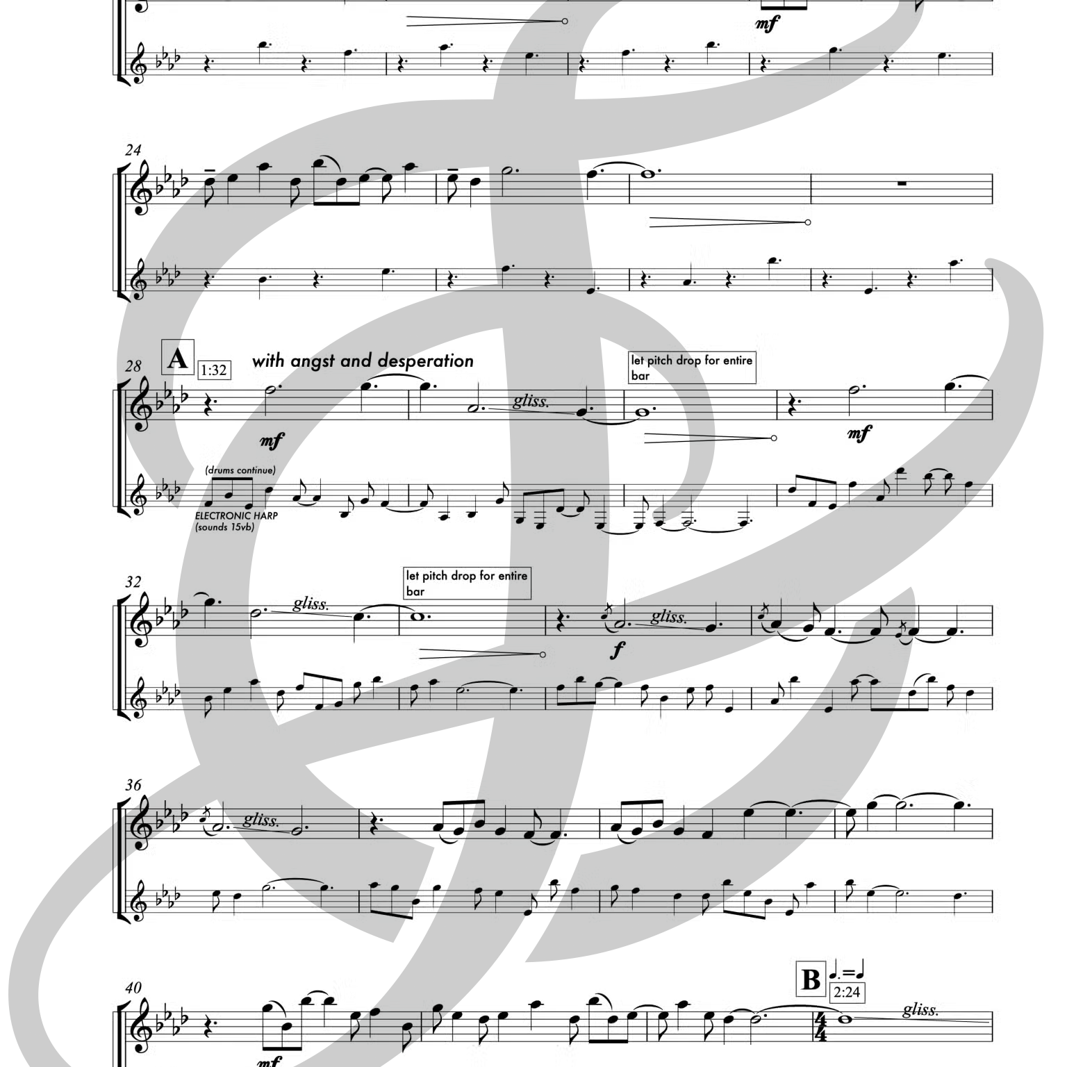 Say Can You (Piccolo Alone)