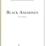 Black Anemones (Flute and Piano)