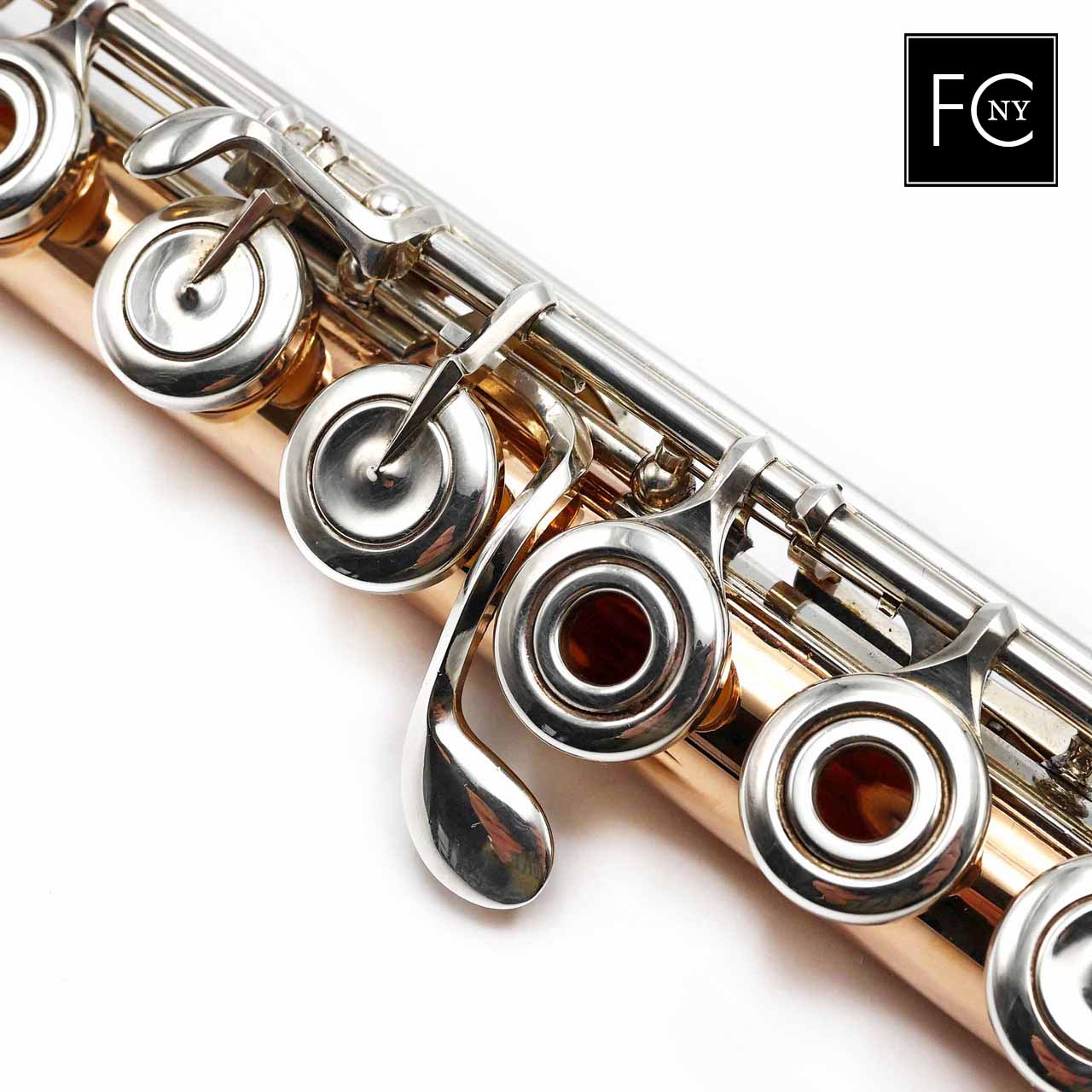 David Straubinger 170 14K Gold Flute, inline G, B footjoint Flute