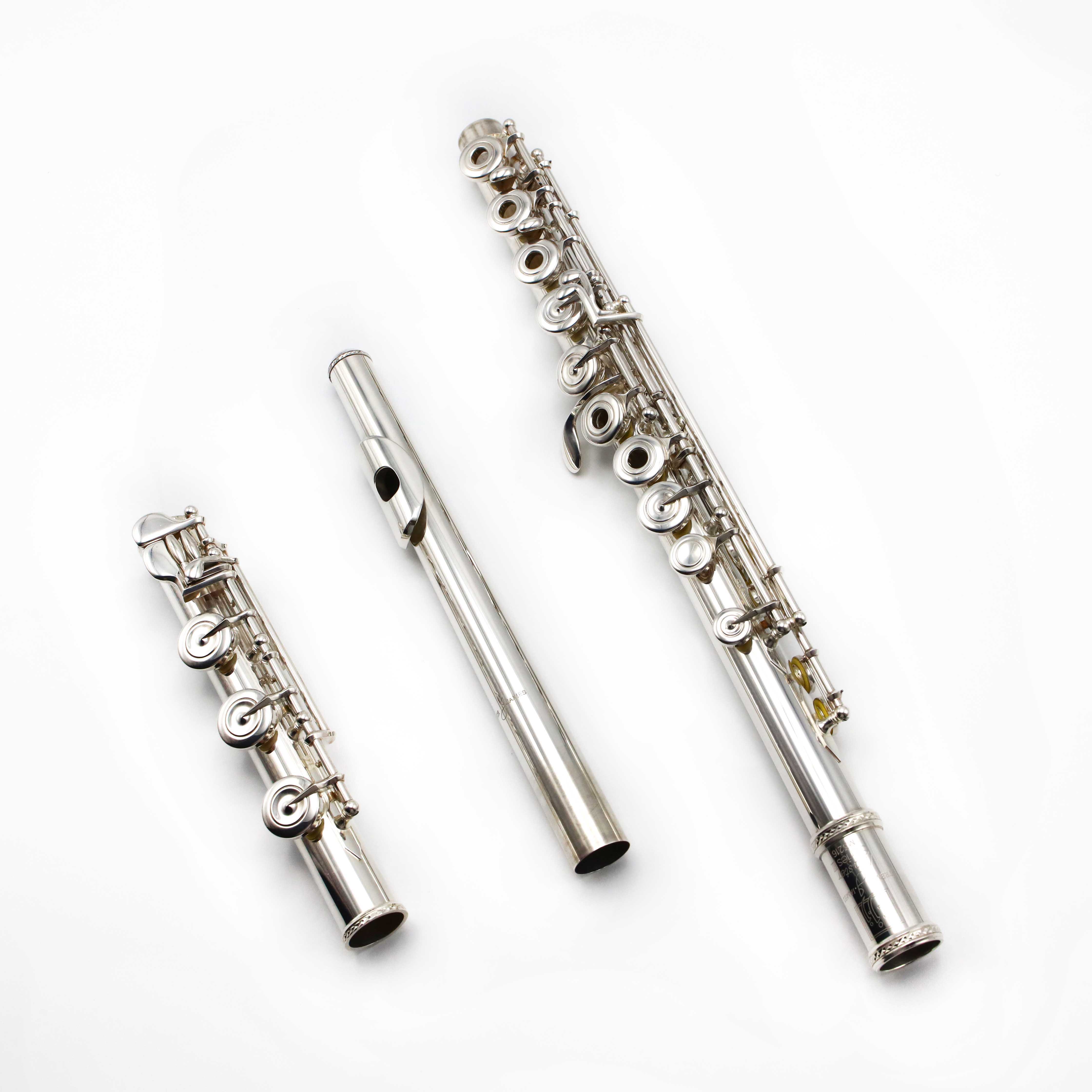Trevor James Masters Series III #M3216 - Sterling Silver, Offset G, C# Trill Key, B Footjoint