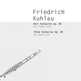 Drei Fantasien op. 38 (Flöte allein)