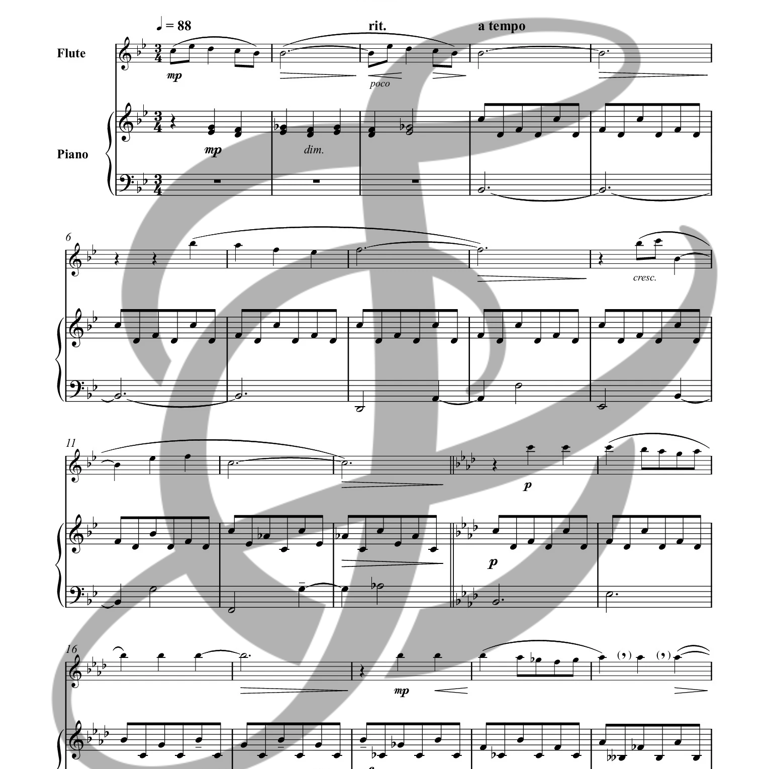 Underworld (Flute and Piano)