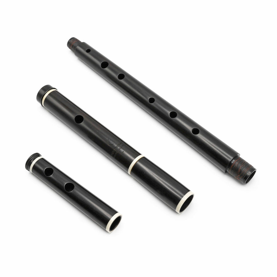 Windward Flute #363 -  Keyless D Flute, Grenadilla Wood