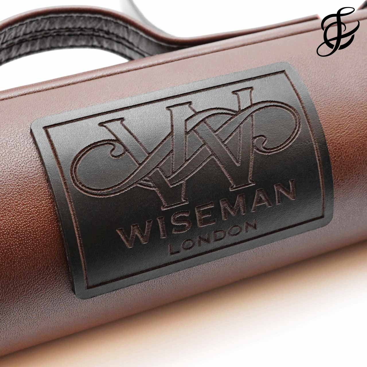 Wiseman Combo Case Brown Leather Flute Center