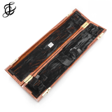 French Flute Case by Wiseman - Snake Wood Look