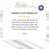 Yamaha Professional Flute Model 677 - New