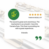 Yamaha Professional Flute Model 677 - New