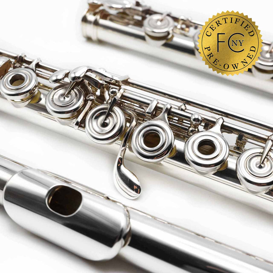 Yamaha 874 #9794 - Silver flute, offset G, on/off split E mechanism, C ...