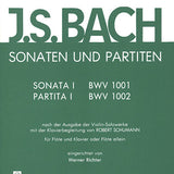 The Sonatas and Partitas, Volume 1 - BWV 1001/1002 (Flute and Piano)