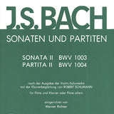 The Sonatas and Partitas, Volume 2 - BWV 1003/1004 (Flute and Piano)