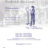 Flute Sonatas, Nos. 130 in D Major and 174 in B minor (Flute and Piano)