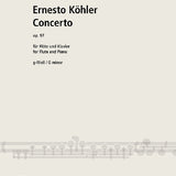 Concierto en sol menor op. 97 (flauta y piano)