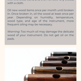 Wood Care Kit - Flute