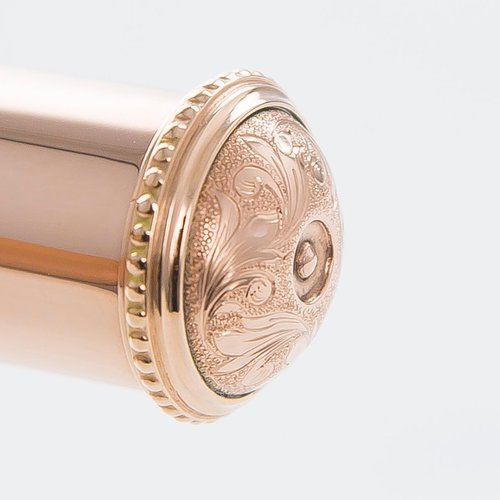 Haynes Engraved 14K Gold Crown for Flute