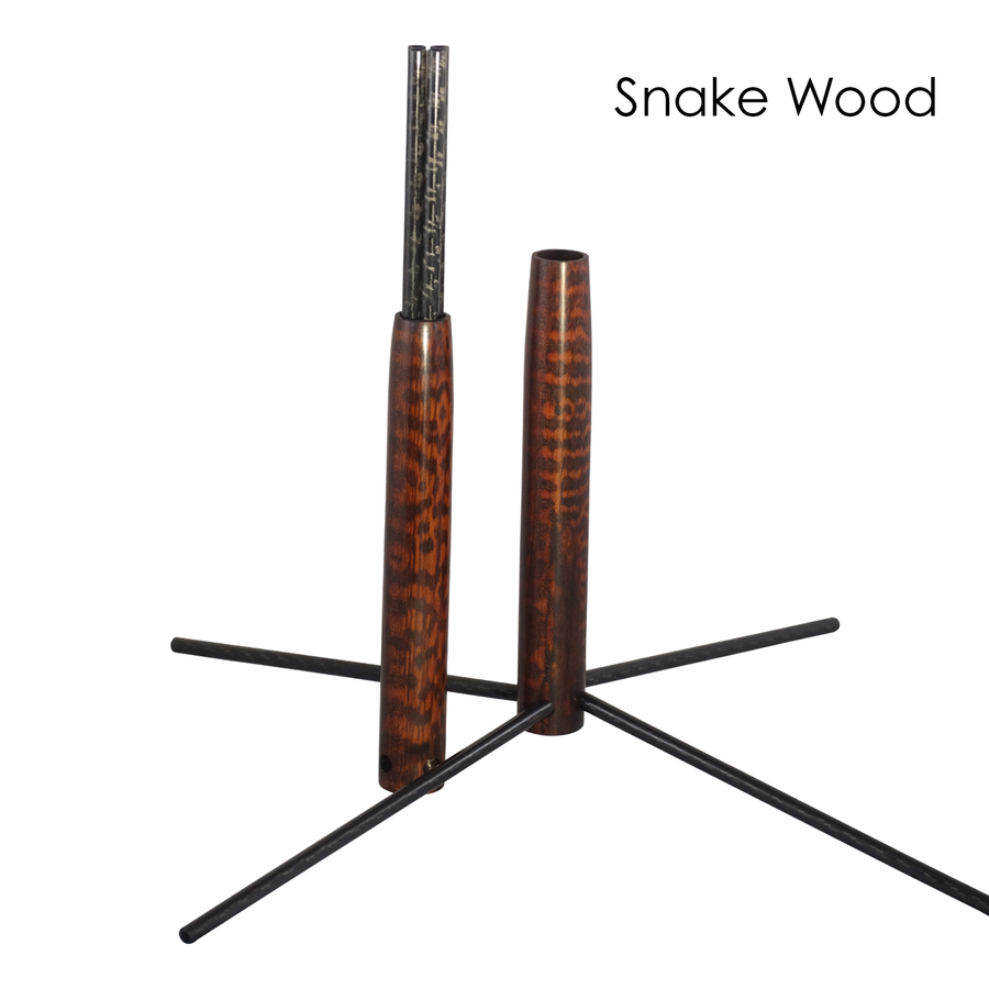 Wood Wind Design C Flute Stand - Wood