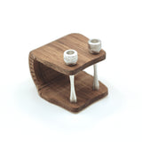 Woodify Anillo Para Flauta Contralto - Madera De Nogal
