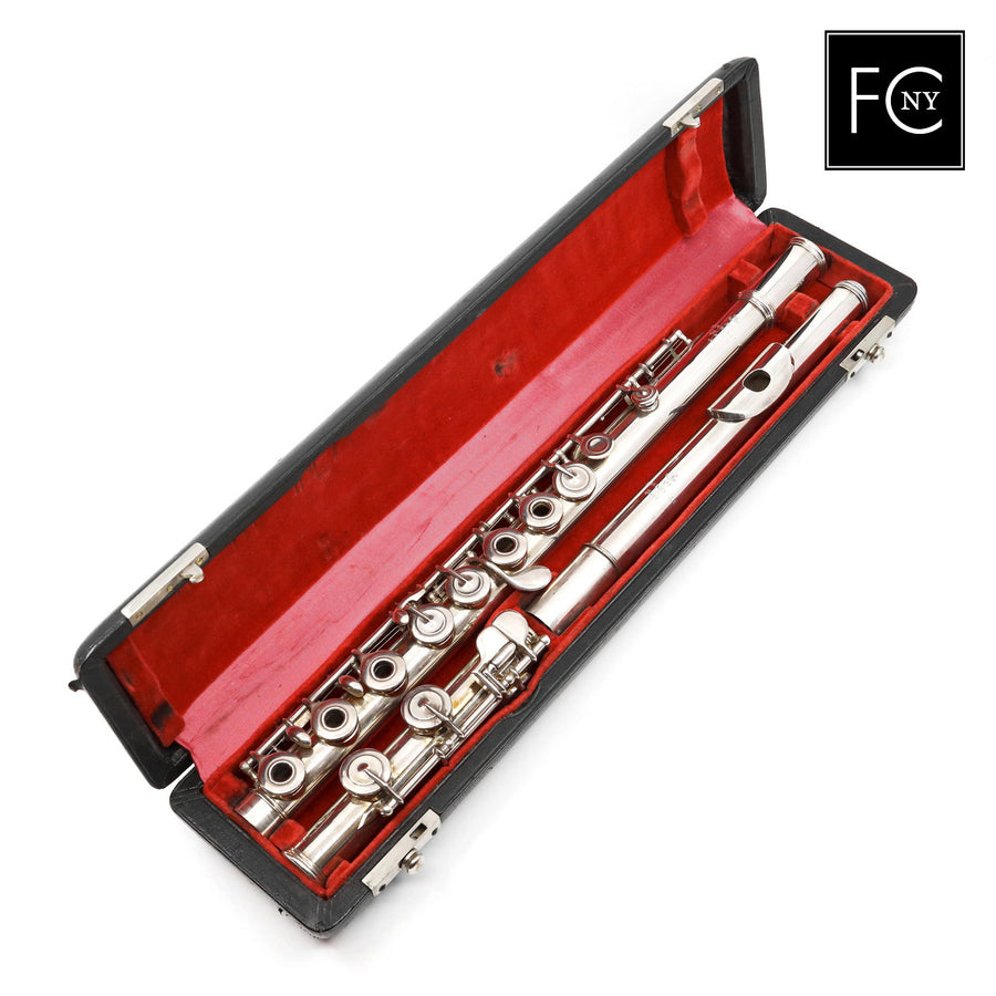 Bonneville #3885 - Silver plated flute, inline G, C footjoint