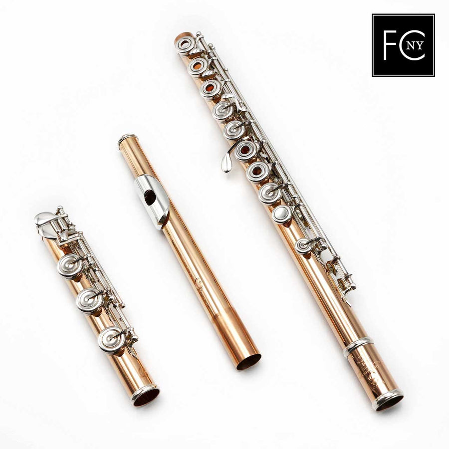 Brannen Custom #1647 - 14K Gold Flute, inline G, B footjoint