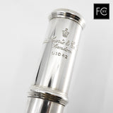 Carte #51042 - Silver Flute, inline G, detachable split E mechanism, B footjoint