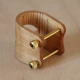 Woodify Ring für Bassflöte - Kirschholz