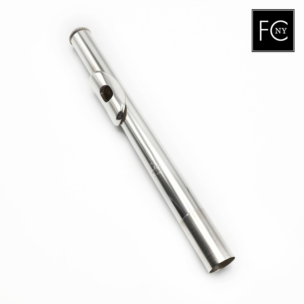 Drelinger Headjoint 615 Sterling Silver, engraved lip plate Flute Center