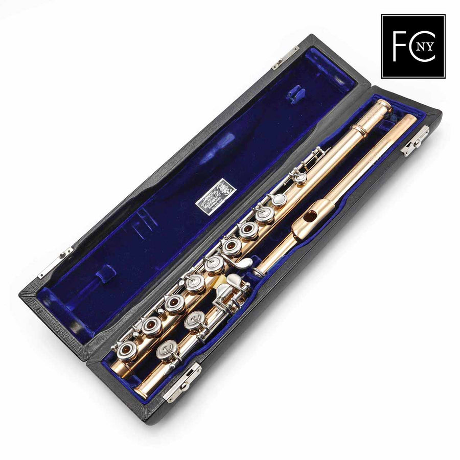 Haynes Custom #48036 - 9K Gold flute, inline G, C footjoint