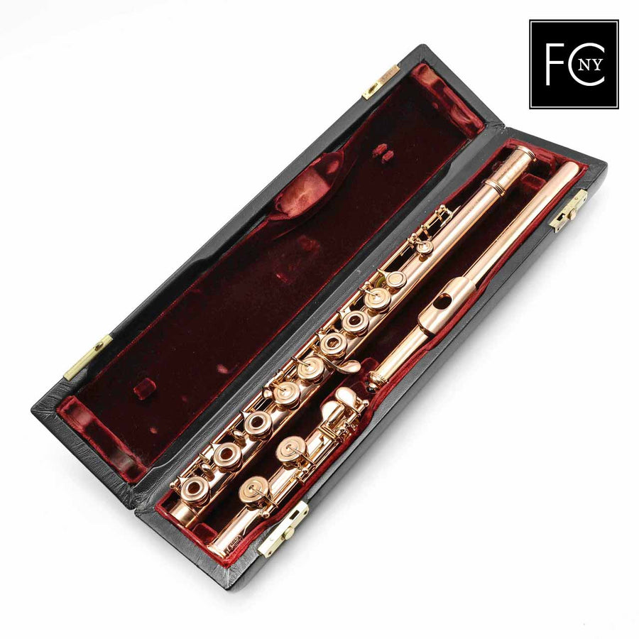 Haynes Custom #51210 - 14K Gold flute, inline G, C footjoint