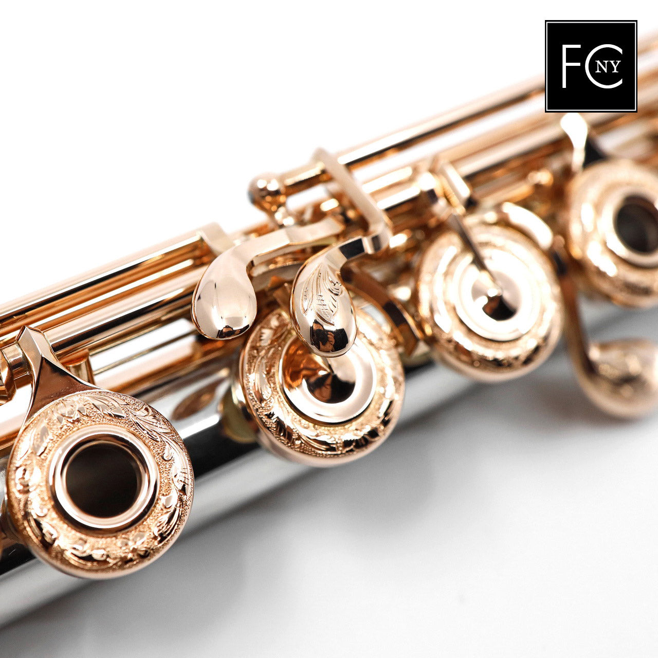 William S. Haynes Handmade Custom Flute in Platinum New Flute Center