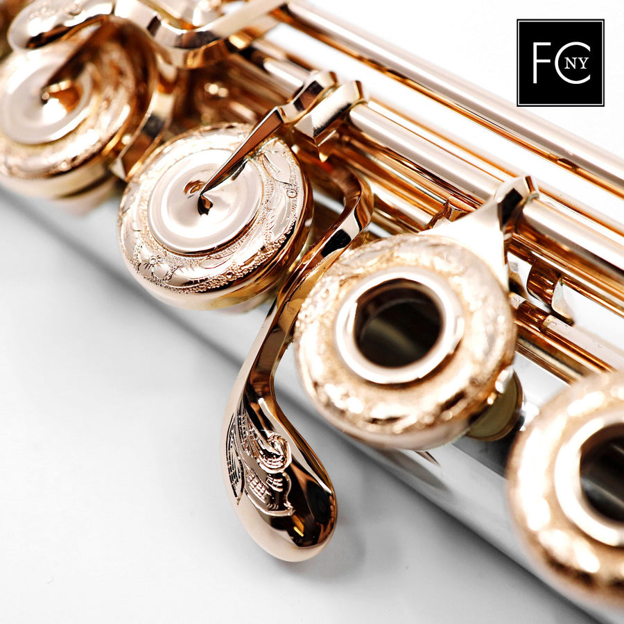 William S. Haynes Handmade Custom Flute in Platinum  New 