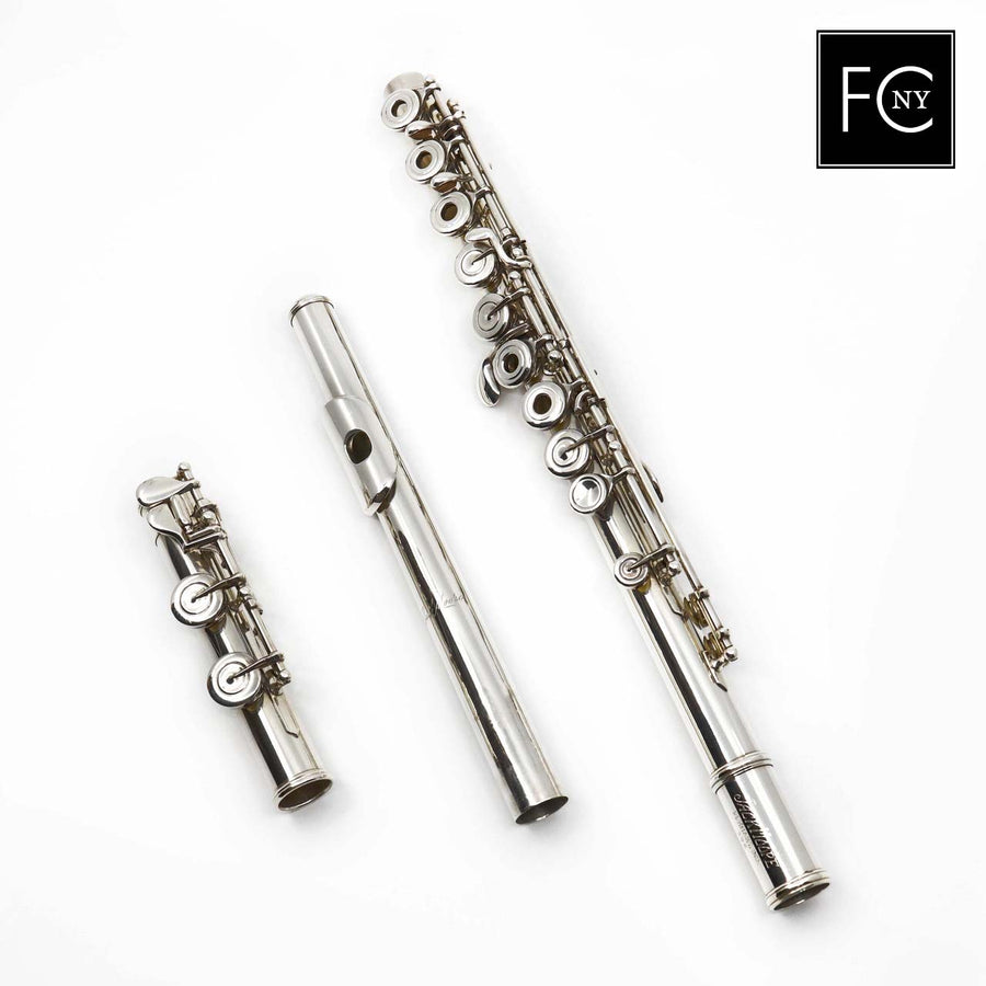 Jack Moore #396 - Silver flute, offset G, C footjoint