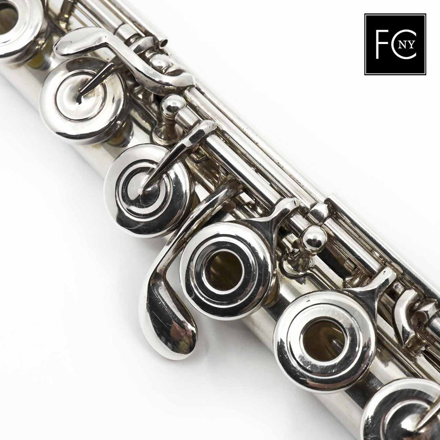 Jack Moore #396 - Silver flute, offset G, C footjoint