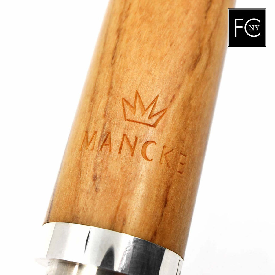 Mancke Wood Headjoint with 14K Rose Gold Riser and Silver Tenon